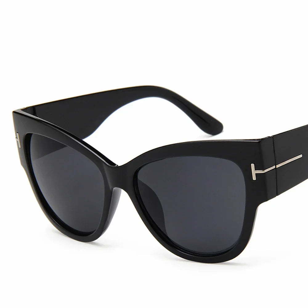 Neue Mode Marke Designer Cat Eye Frauen Sonnenbrille