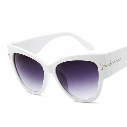 Neue Mode Marke Designer Cat Eye Frauen Sonnenbrille