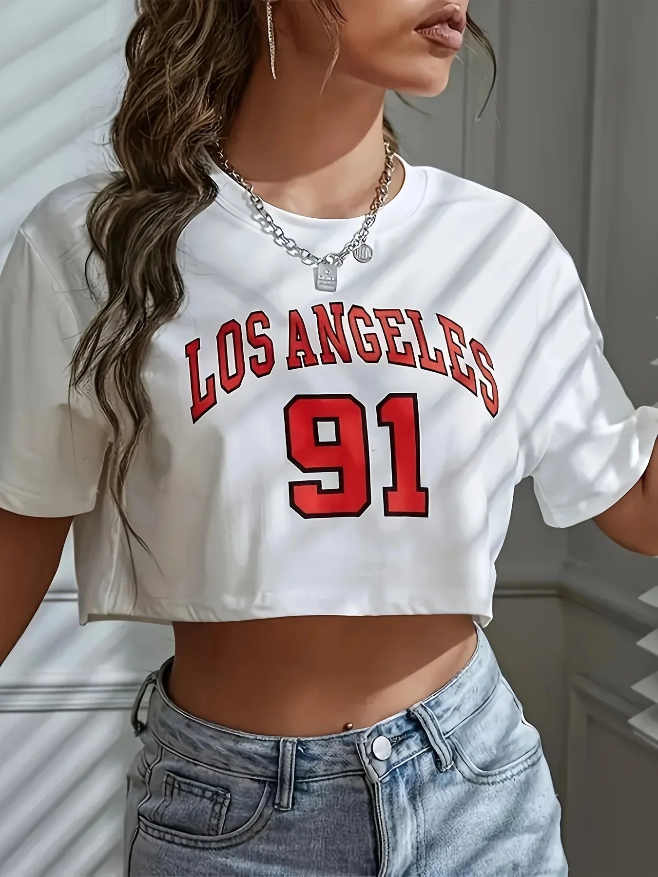 T-Shirt Los Angeles Nummer 91, Brooklyn