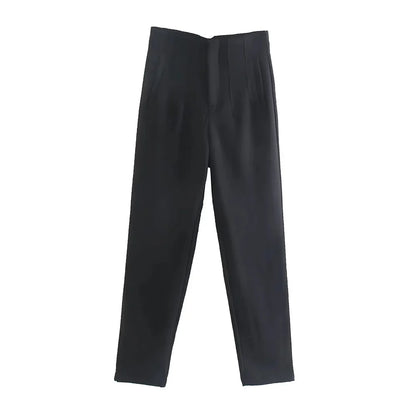 Hohe Taille Feste Hosen für Frauen