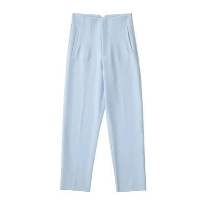 Hohe Taille Feste Hosen für Frauen