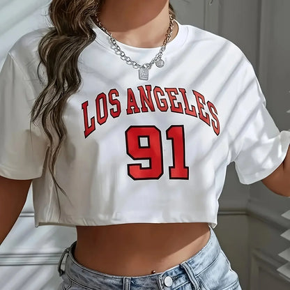 T-Shirt Los Angeles Nummer 91, Brooklyn