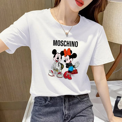 Disney Rundhals-Kurzarm-T-Shirt Mickey Female