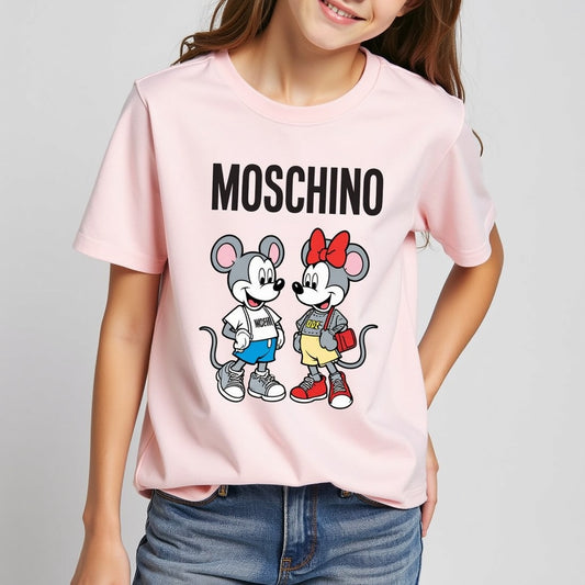Disney Rundhals-Kurzarm-T-Shirt Mickey Female