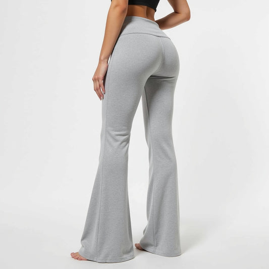 Sexy Grund Solide Flare Hosen