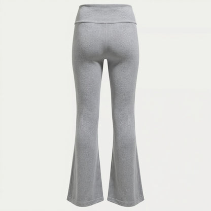 Sexy Grund Solide Flare Hosen